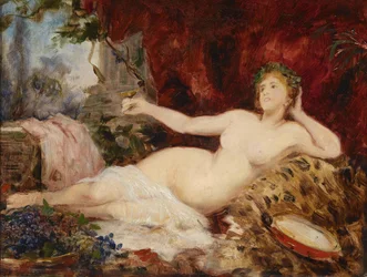 Resting Bacchante